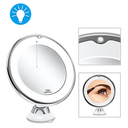 Skorter | Cosmetic mirror with lighting – LED makeup mirror with magnification function