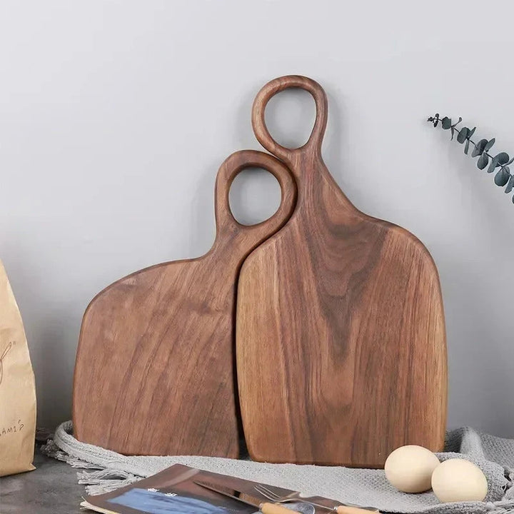 Skorter | 2-Pack Premium Walnut Wooden Chopping Boards – Elegant & Durable Cutting and Serving Board Set