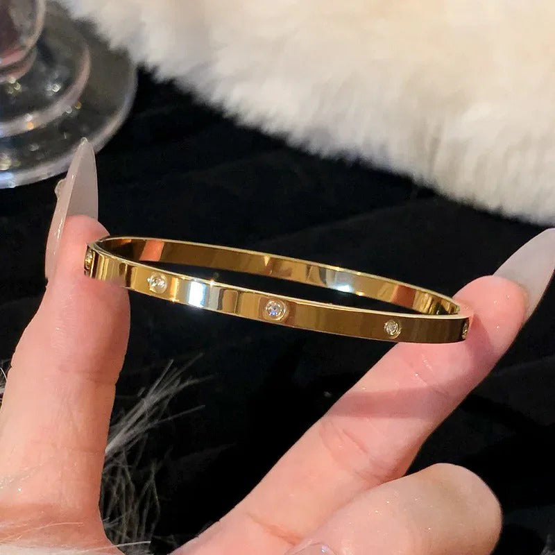 Skorter | Stainless Steel Fashion Bangle Bracelets For Women