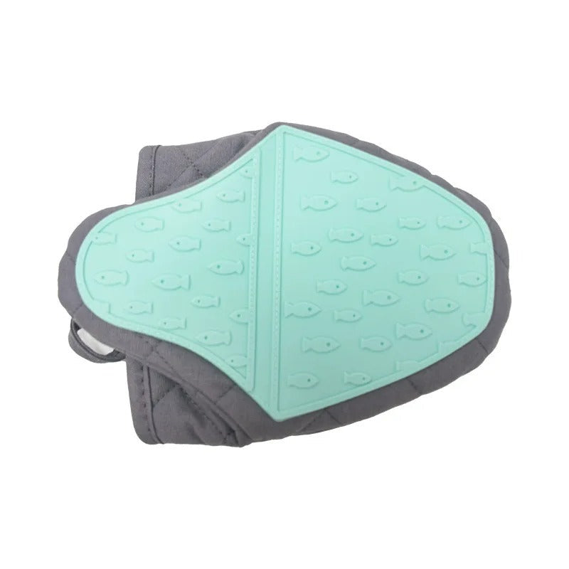 Skorter | Finley – Heat-resistant silicone oven mitt in fish shape