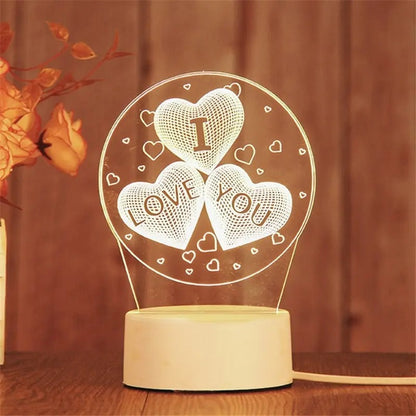 Skorter | Heart Lamp – Perfect for Anniversary Gifts, Valentine’s Day, or Special Birthday Surprises