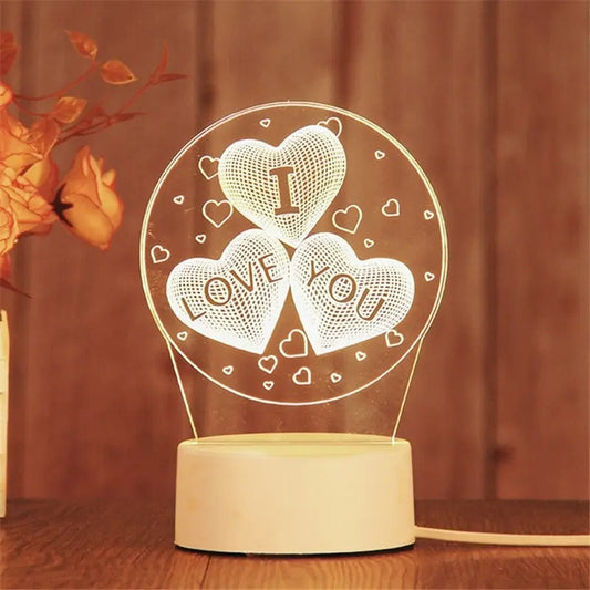 Skorter | Heart Lamp – Perfect for Anniversary Gifts, Valentine’s Day, or Special Birthday Surprises