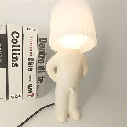 Skorter | Sassy Boy Creative Table Lamp – Unique Lighting for Bedroom and Living Space
