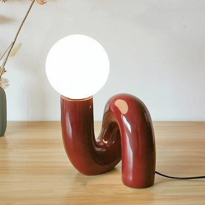 Skorter | Resin Curl Lamp