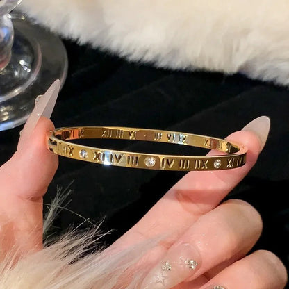 Skorter | Stainless Steel Fashion Bangle Bracelets For Women