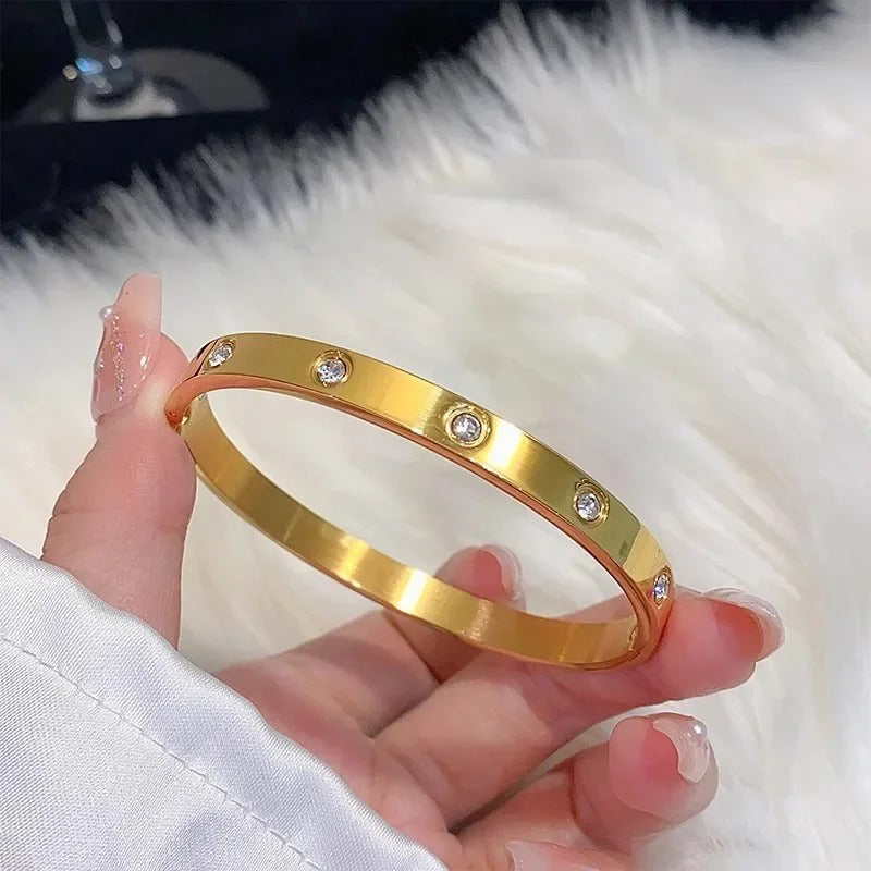 Skorter | Stainless Steel Fashion Bangle Bracelets For Women