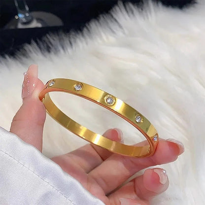 Skorter | Stainless Steel Fashion Bangle Bracelets For Women