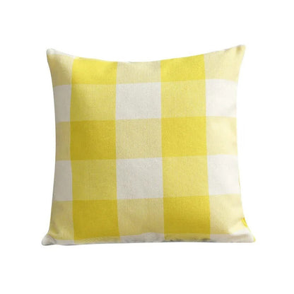 Skorter | Cozy Checked Cushion Cover in Country Style – Autumn Plaid (1+1 FREE)