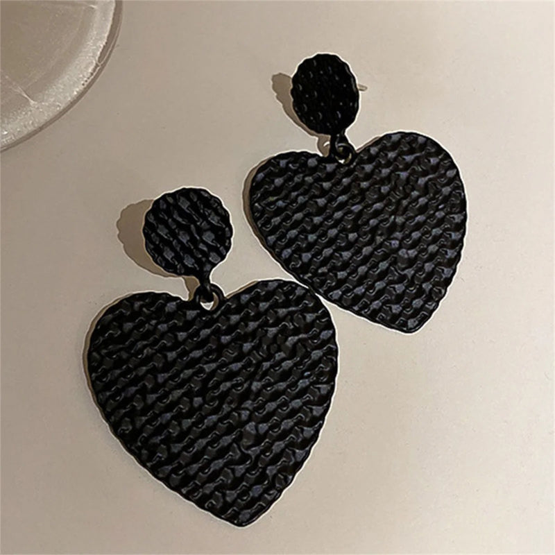 Skorter | Black Color Fashionable Ultra-Thin Flower Earrings Collection