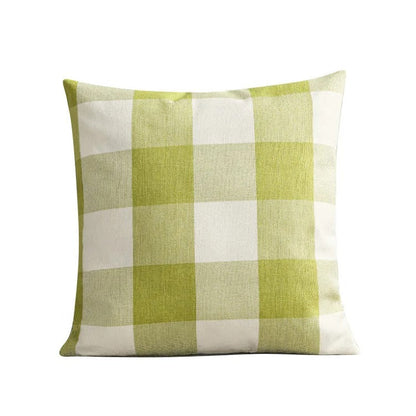 Skorter | Cozy Checked Cushion Cover in Country Style – Autumn Plaid (1+1 FREE)