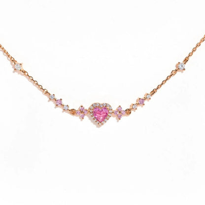 Skorter | Cute And Sweet Bowknot Heart Chain Zircon Bracelets