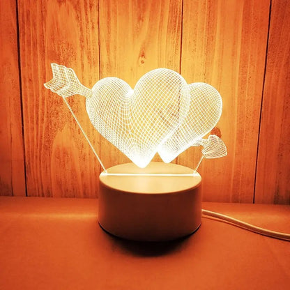 Skorter | Heart Lamp – Perfect for Anniversary Gifts, Valentine’s Day, or Special Birthday Surprises