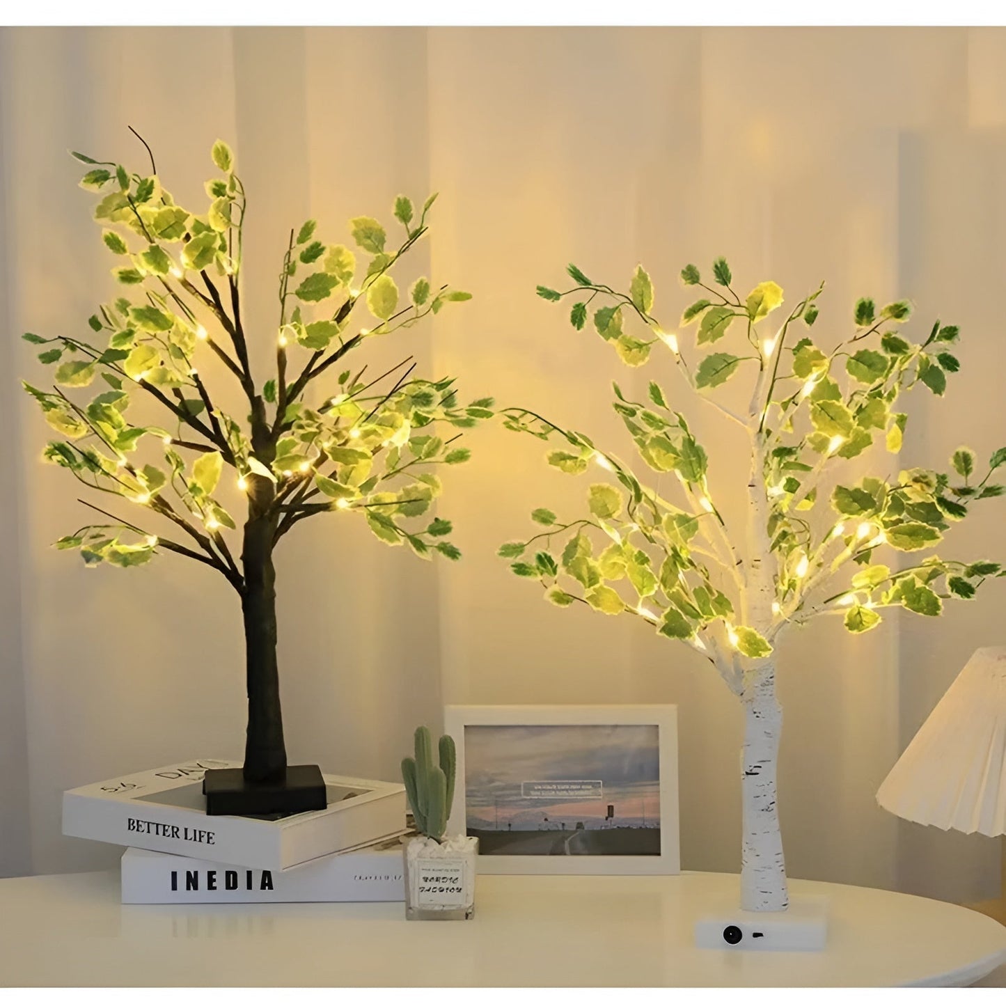 Skorter | Magical BrightTree Table Lamp – Elegant Tree Design with Warm LED Light