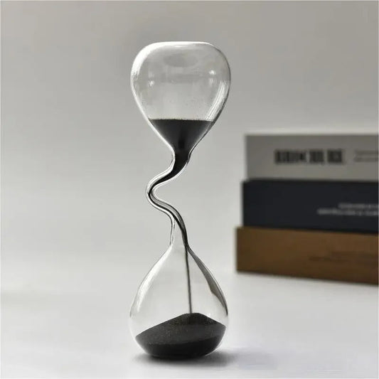 Skorter | Curvy Black Hourglass | Glass