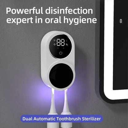 Skorter | Automatic Toothbrush Sterilizer | UV Disinfection for Hygienic Oral Care | Fast & Efficient Toothbrush Cleaner Solution