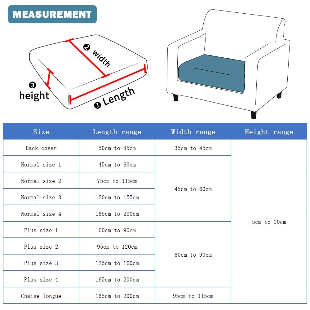 Skorter | Pet Friendly Stretch Sofa Cover - Washable - Furniture Protector