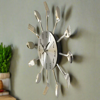 Skorter | Bestek Design Wall Clock - Stylish - Functional - Perfect for Kitchen