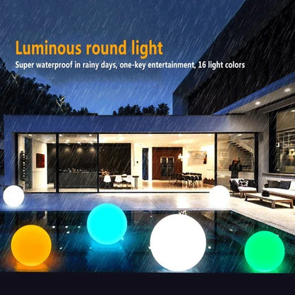 Skorter | Solar Powered Mood Light Sphere - ShapeLights Rechargeable Ball Light for Outdoors