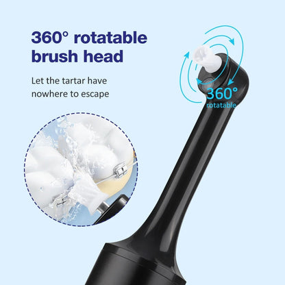 Skorter | 5-in-1 Wireless Teeth Polisher & Tartar Remover | Cordless, Adjustable Speed & Ideal for At-Home Oral Care