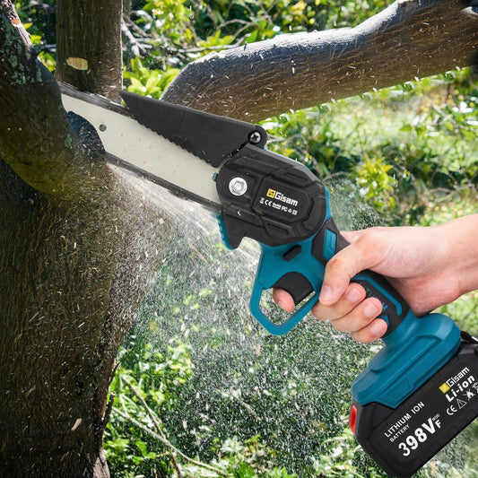 Skorter | Cordless Electric Chainsaw | Lightweight, Ergonomic Design & Ideal for Effortless Pruning and Trimming