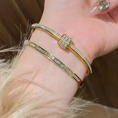 Skorter | Stainless Steel Fashion Bangle Bracelets For Women