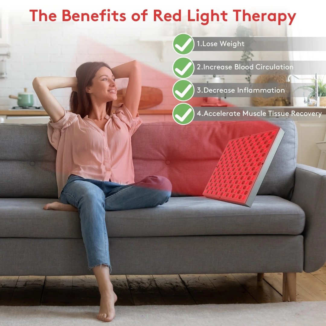Skorter | Red Light Therapy Lamp Device  – Muscle Recovery and Sleep Aid