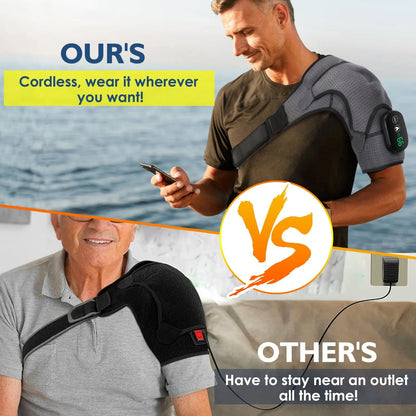 Massage Device Vibration Physiotherapy Shoulder