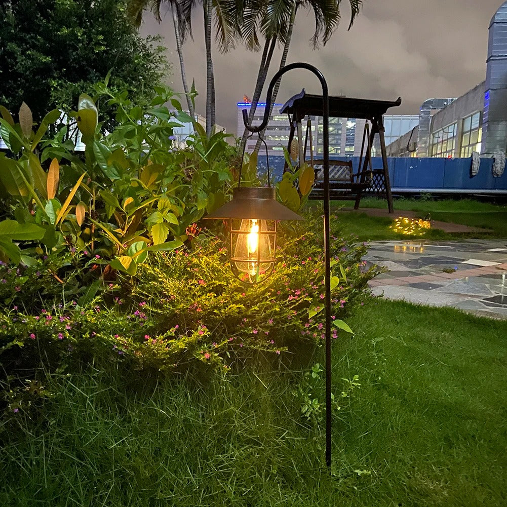 Skorter | Hadleigh Hanging Solar Wall Light - Stylish Solar Lantern for Outdoor Spaces