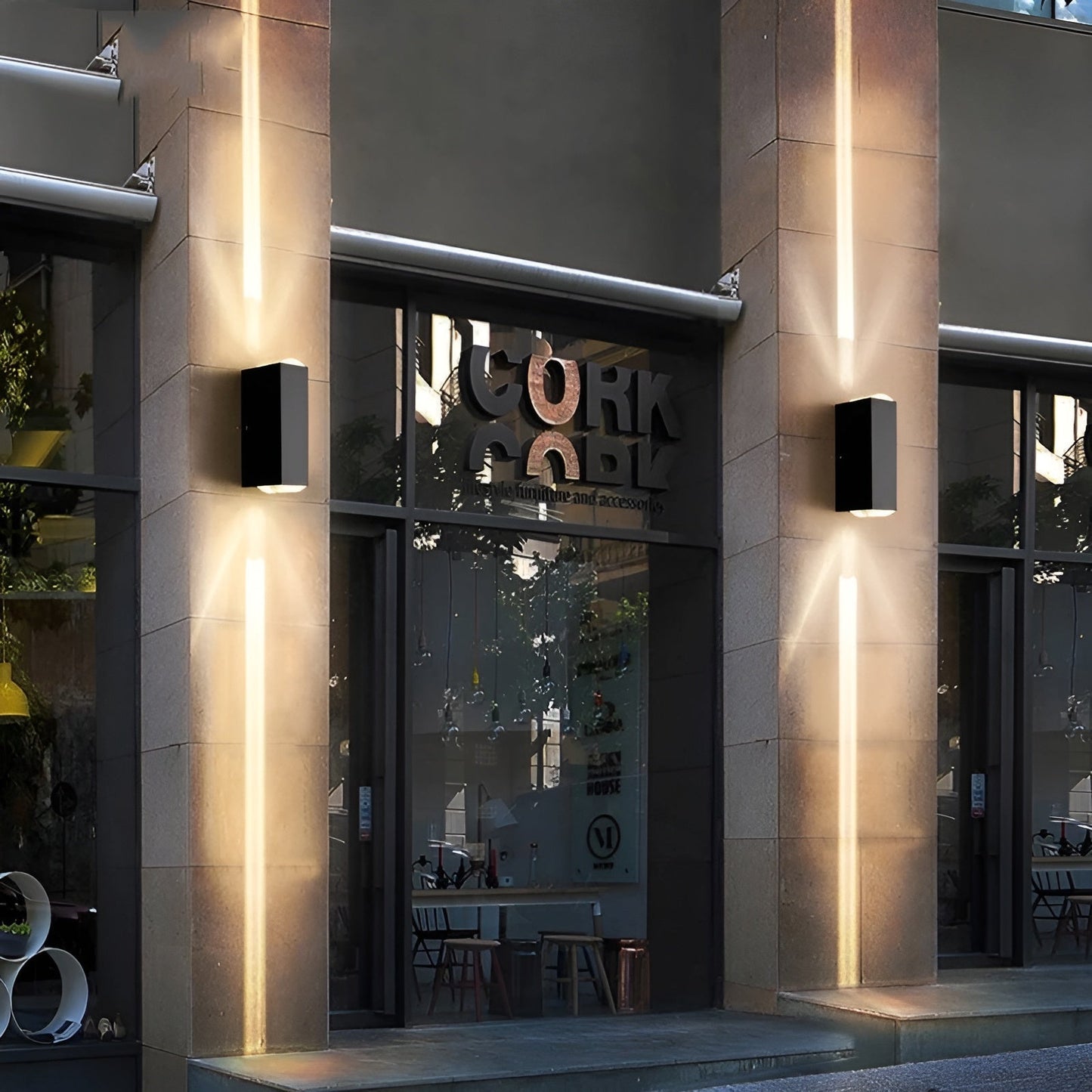 Skorter | LumiBloc LED Wall Light – Stylish & Durable Outdoor Lighting