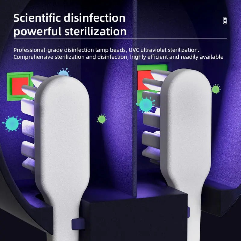 Skorter | Automatic Toothbrush Sterilizer | UV Disinfection for Hygienic Oral Care | Fast & Efficient Toothbrush Cleaner Solution