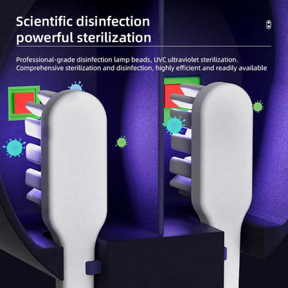Skorter | Automatic Toothbrush Sterilizer | UV Disinfection for Hygienic Oral Care | Fast & Efficient Toothbrush Cleaner Solution