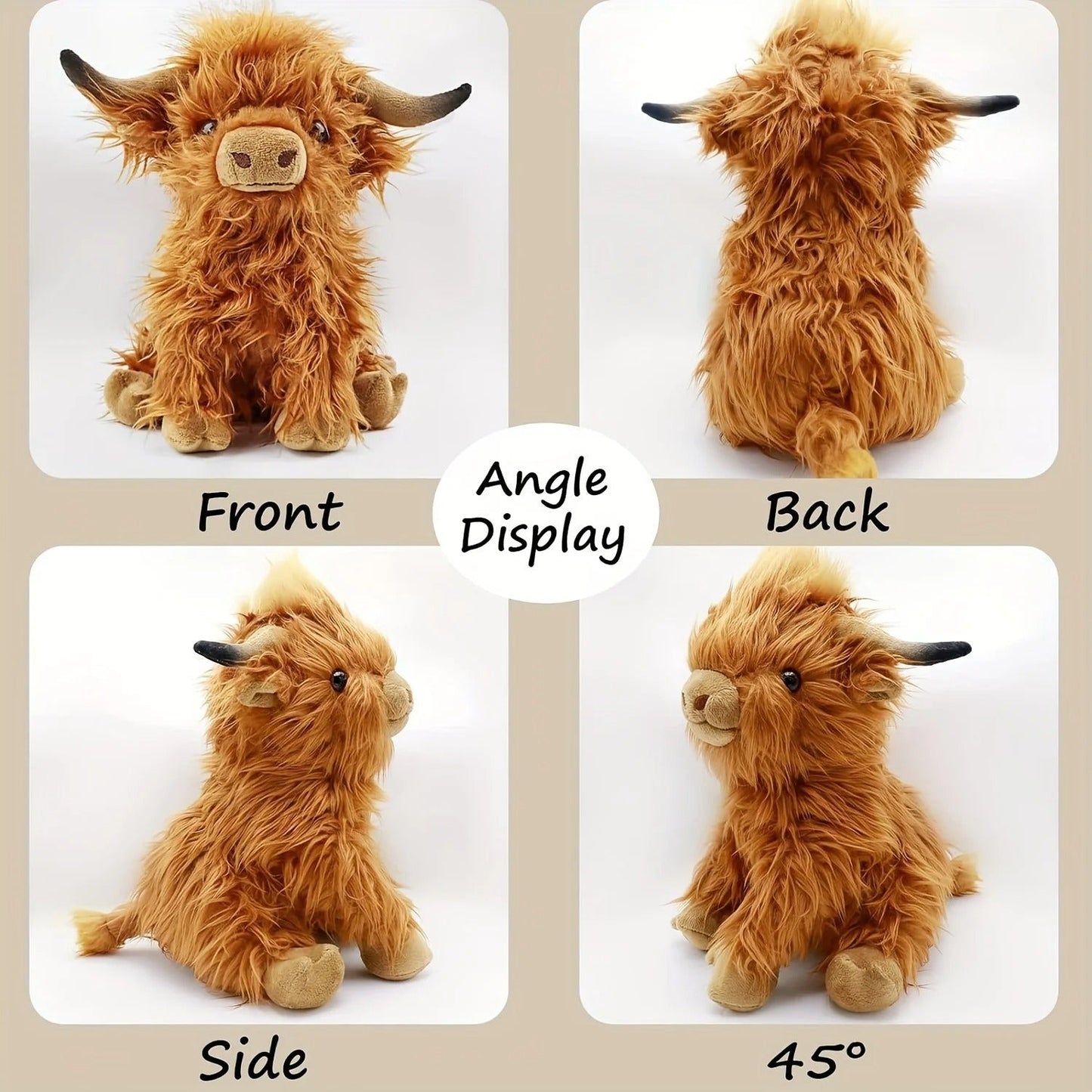 Skorter | Fluffy Highland Cuddle – Soft Cow for Young and Old