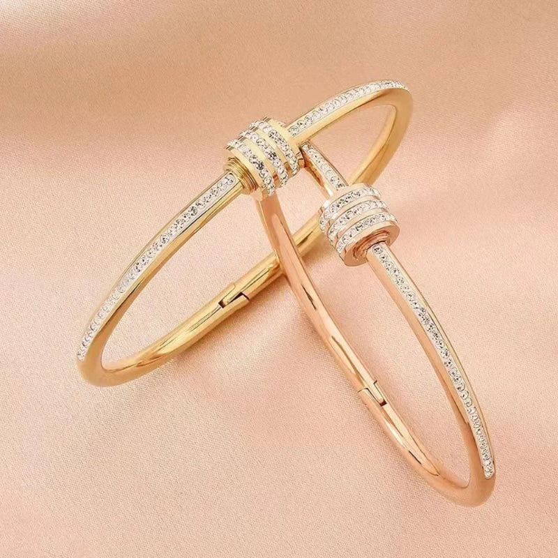 Skorter | Stainless Steel Fashion Bangle Bracelets For Women