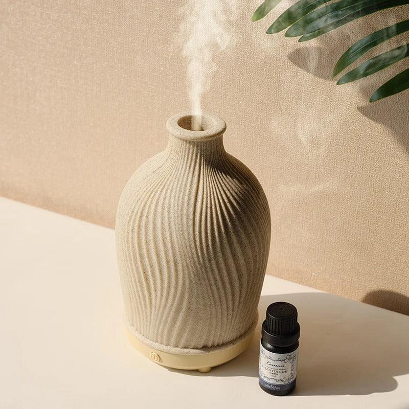 Skorter | BohoBreeze – Ultrasonic Aroma Diffuser & Air Humidifier | Bohemian Vase Design