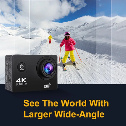Skorter | Ultra HD Sport Pro Camera - Wifi Enabled and Waterproof for Vlogging and Outdoor Sports