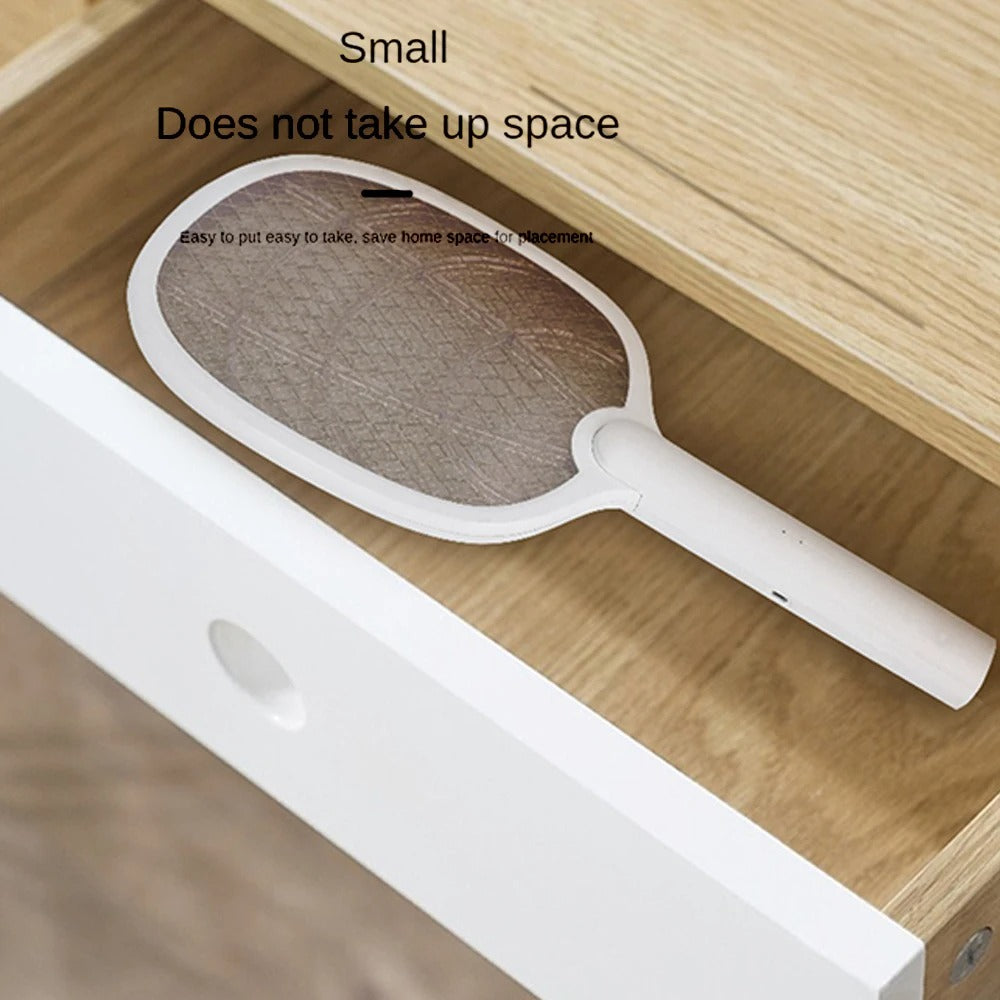 Skorter | 2-in-1 Electric Mosquito Swatter & Bug Zapper – 2500V USB Rechargeable Insect Killer Racket