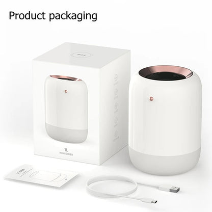 Skorter | HydraPur UV Air Humidifier – Silent Portable Humidifier with UV Sterilisation for Clean & Comfortable Air