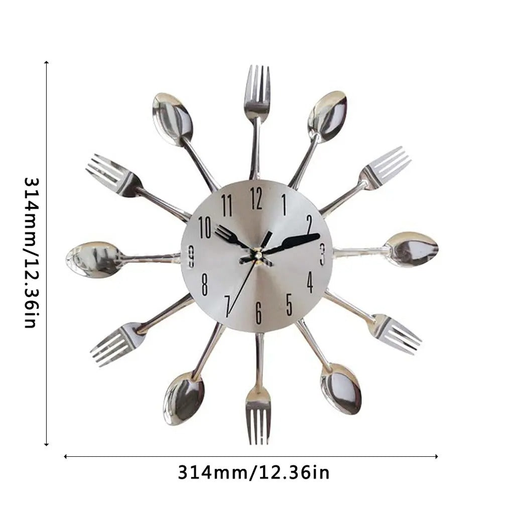 Skorter | Bestek Design Wall Clock - Stylish - Functional - Perfect for Kitchen