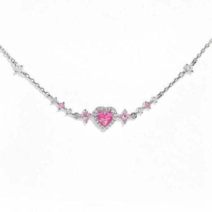 Skorter | Cute And Sweet Bowknot Heart Chain Zircon Bracelets
