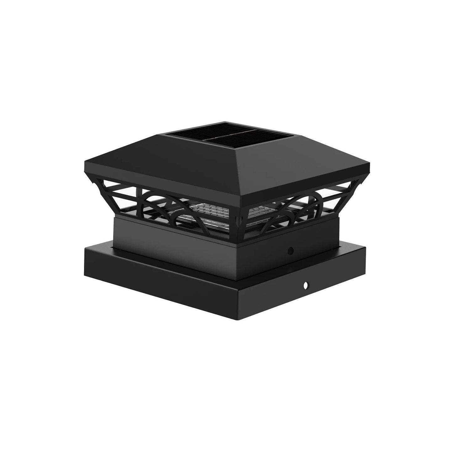 Skorter | Solar Post Cap Light - Durable Outdoor Solar Post Lights for Fence Posts