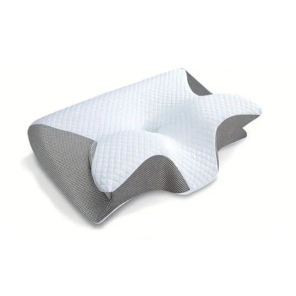 Skorter | Butterfly Neck Support Memory Pillow | Ergonomic, Hypoallergenic & Ideal for All Sleep Positions