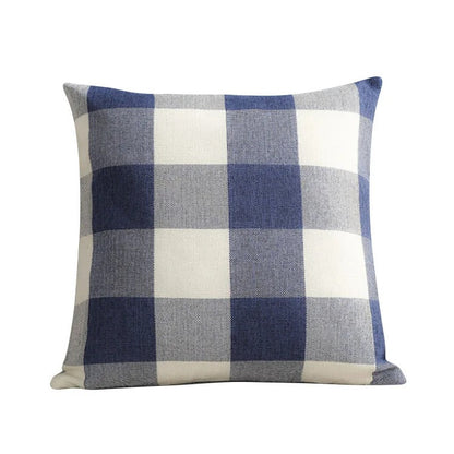 Skorter | Cozy Checked Cushion Cover in Country Style – Autumn Plaid (1+1 FREE)