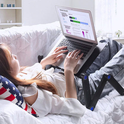 Skorter | Adjustable Laptop Stand for Couch & Bed | Comfortable Workstation