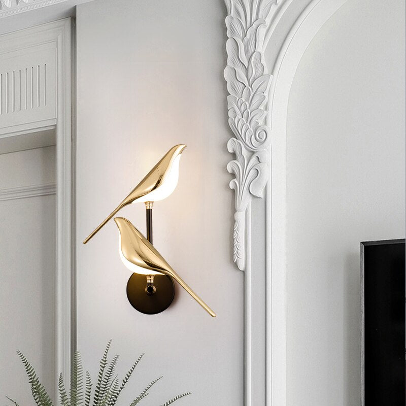 Skorter | BirdLight - Artistic Wall Lamp in Bird Shape for a Modern Expression