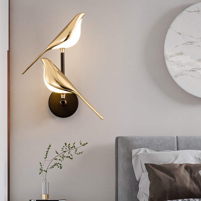 Skorter | BirdLight - Artistic Wall Lamp in Bird Shape for a Modern Expression