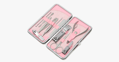 Skorter | 12-piece Stainless Steel Professional Manicure Set