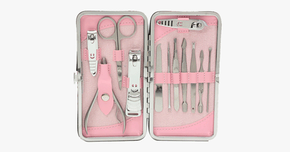 Skorter | 12-piece Stainless Steel Professional Manicure Set