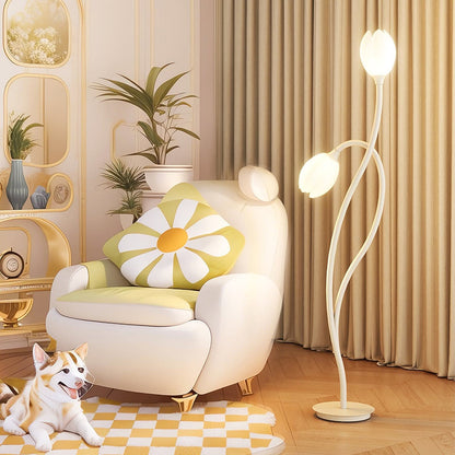 Skorter | Modern Flower Floor Lamp with G9 Socket