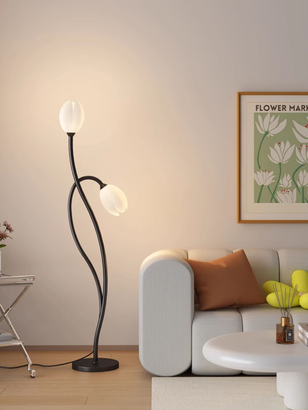 Manta Flower Floor Lamp - SKØRTER