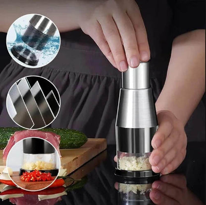 Skorter | ChefChop Pro – Manual Stainless Steel Vegetable Chopper for Fast, Safe & Efficient Food Prep